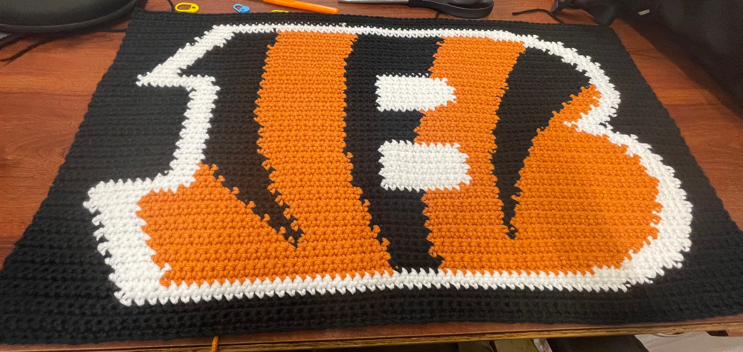 Inspired NFL Bengals Pillow